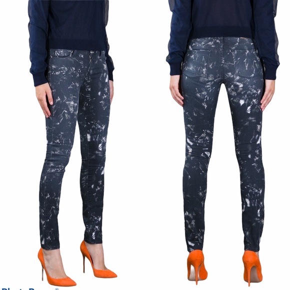 IRO Denim - IRO Reighton Skinny Jeans Tie dye crystal pattern